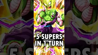 PICCOLO JR. DOING 5 SUPERS IN 1 TURN!!! (DBZ: Dokkan Battle) #Shorts