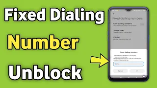 Fixed Dialing Number Blocked | Puk2 Code | Fdn Pin Code Problem Solved Android Phone Redmi & Realme