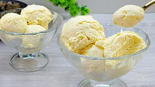 Don't buy ice cream in the store! Delicious homemade ice cream that not everyone knows!