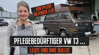 Pflegebedürftiger T3 Camper von pflegebietender Liza - Leute und ihre Bullis