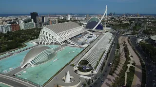 Spain Travel 4K Drone - Valencia