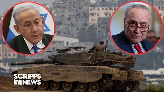 Netanyahu responds to Schumer, Israel raids Al-Shifa hospital