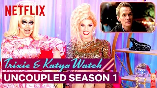 Drag Queens Trixie Mattel & Katya React to Uncoupled | I Like to Watch | Netflix