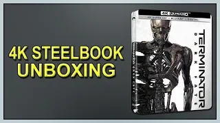 Terminator: Dark Fate 4K+2D Blu-ray SteelBook Unboxing