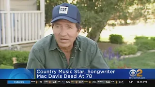 Country Songwriter Mac Davis Dies