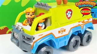 Video Educativo para Niños! Juguetes Paw Patrol Rescate de Animales en la Jungla!