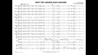 Don't Get Around Much Anymore arranged by Michael Sweeney