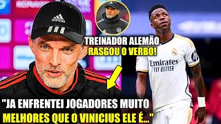 🚨 EITA! Olha o que o TREINADOR DO BAYERN DE MUNIQUE FALOU  DO VINI HOJE!