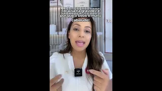 Azia na gravidez é porque o bebê é muito cabeludo