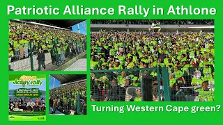 Gayton McKenzie & PA rock Athlone Stadium at rally with 30,000 supporters in Cape Town