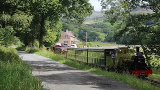 A busy day on The Ravenglass And Eskdale Railway with 4 locos in service!! 9.8.2023