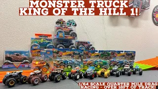 MONSTER TRUCK KING OF THE HILL TOURNAMENT - 2024 - SCALE 1/4 MILE MONSTER TRUCK DRAG RACING