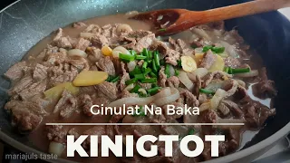 Kinigtot | How To Cook Kinigtot | Ginulat Na Baka