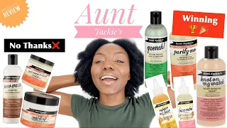 Product Review: Do Aunt Jackie's products work? What I Bought & Will Never Buy Again. 4C dry hair