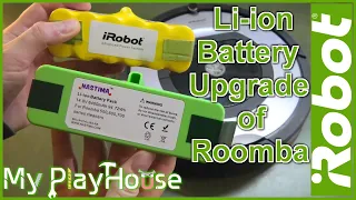 How to Replace/Upgrade the Battery in your iRobot Roomba - 905