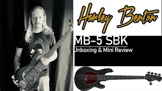 HARLEY BENTON MB-5 SBK UNBOXING AND MINI REVIEW