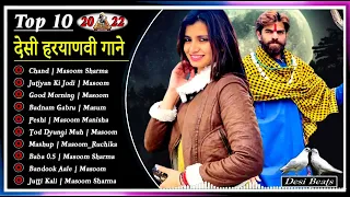 Masoom sharma Nidhi sharma | Latest Haryanvi Songs Haryanvi 2022 | masoom sharma all song #desibeats
