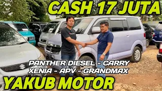 YAKUB MOTOR CASH TERMURAH 17 JUTA  PANTHER DIESEL KIJANG APV GRANDMAX HANYA 50 JUTAAN