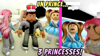 UN PRINCE POUR 3 PRINCESSES! QUI ÉPOUSERA LE PRINCE DE BROOKHAVEN? FILM COMPLET! ROBLOX STORY