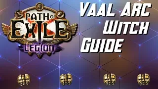 [3.7] SICK Monolith Farmer - Vaal Arc Elementalist Build Guide - Path of Exile Legion
