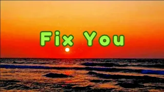Fix you by COLDPLAY/ acoustic cover-jana facer(lyrics)