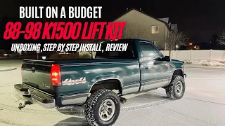 Torch Off Road 1-3" Lift Kit Installation - 1995 GMC K1500