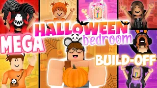 MEGA Halloween Bedroom Build-Off! Panda V.s. 7 FANS!