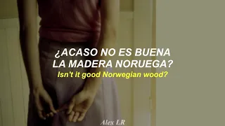 The Beatles - Norwegian Wood (This Bird Has Flown) - Subtitulado al Español e Inglés