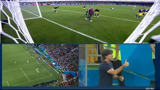 Golazo de Toni Kroos vs Suecia - Gol agonico de alemania Diferentes angulos