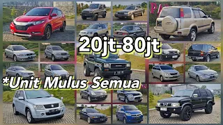 Update Stock Mobil Bekas Murah Berkwalitas Terpercaya Atmajaya Motor Malang 24 Agustus 2023