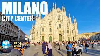 Amazing Milano in June 2022, Italy Walking Tour 4K UHD (60 fps)