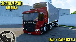Ets2 (1.48): Experimente a potência do Scania P310 Bitruck Baú + Carroceria - Download disponível!"