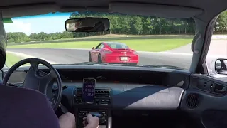 1994 Honda Prelude 4th Gen, Getting Passed, Barber Motorsports Park 8-22-2021