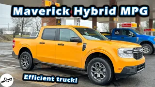 2022 Ford Maverick – Hybrid MPG Test | Real-world Highway Range