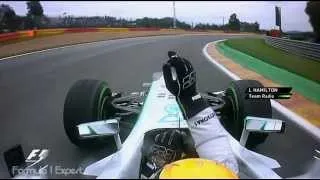 Lewis Hamilton Pole Team Radio - F1 2013 Belgium GP Qualifying (HD)