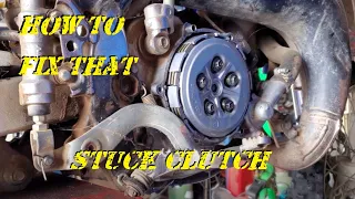 How to Fix That Stuck Clutch YZ85