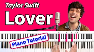 How to play “Lover” by Taylor Swift [Piano Tutorial/Chords for Singing]