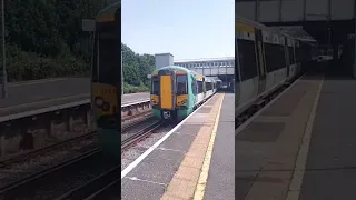 Southern 377 111 'NHS We Thank You' Livery departing Hastings
