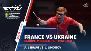 Alexis LEBRUN vs Anton LIMONOV | France-Ukraine | Malmö 2023