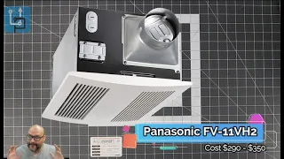 Panasonic FV-11VH2 WhisperWarm Fan/Heater Combination
