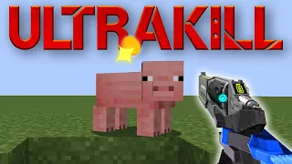 i beat minecraft as ultrakill