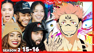 SAKUNA VS JOGO! Naruto Fans React to Jujutsu Kaisen S2 Ep 15-16 "Fluctuations"