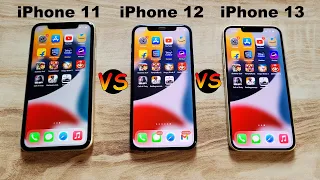 iPhone 11 vs iPhone 12 vs iPhone 13 Ultimate Speed Test🔥| SURPRISING RESULTS!😍 (HINDI)