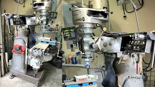 bridgeport milling machine setup and walk around