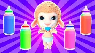 A Bottle for Baby Dolly | Cartoon and Songs for Kids | Dolly and Friends Shorts