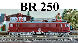 E-Lok DR BR 250  -  Spur TT  -  Modell und Wirklichkeit