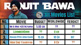 Ranjit Bawa Box Office Collection Hit and Flop Blockbuster All Movies List 💥🔥| Filmy Aulakh