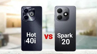 Infinix Hot 40i vs Tecno Spark 20