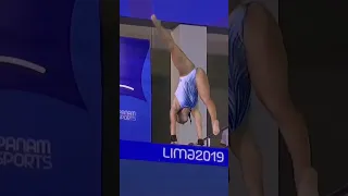 Lovely platform diving - Ingrid Oliveira (Brazil) #ytshort #shorts #fitness #girl