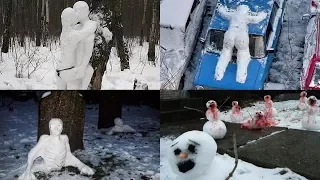 Most Epic Snowmen Ideas Ever